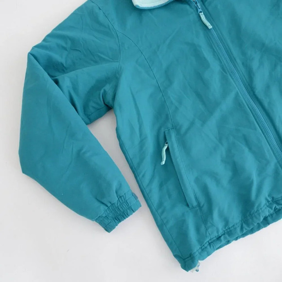 Cabela's Teal Windbreaker with Fleece Lining Jacket Size XLarge - Picture 10 of 13